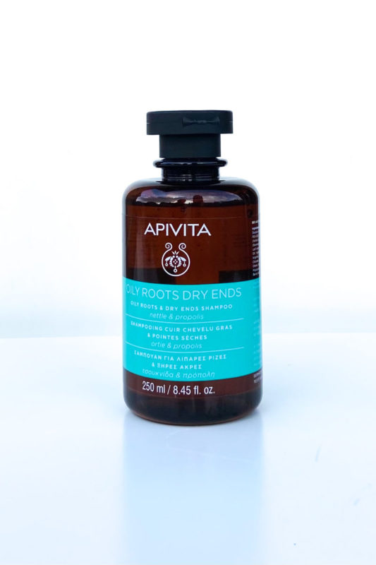 Apivita_Oily_Roots_and_Dry_Ends_Shampoo_IMG_1 Apivita Oily Roots and Dry Ends Shampoo Champú cuero cabelludo graso y puntas secas